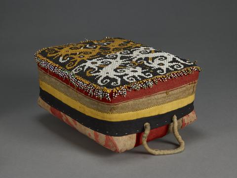 Beaded Container, late 19th–early 20th century