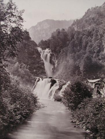 Francis Frith, Lower Falls, Reichenbach, ca. 1855–80
