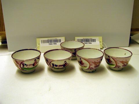 Unknown, 5 Cups, ca. 1830