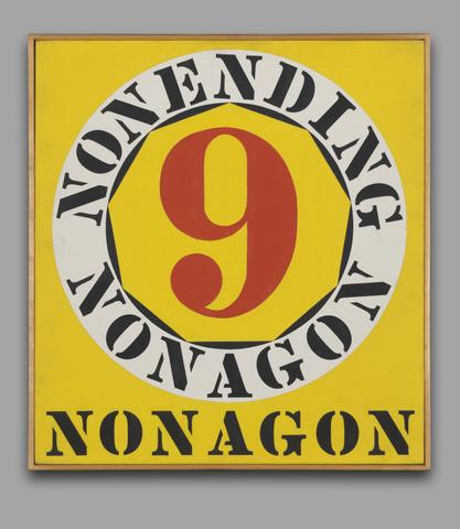 Robert Indiana, Nonending Nonagon, 1962