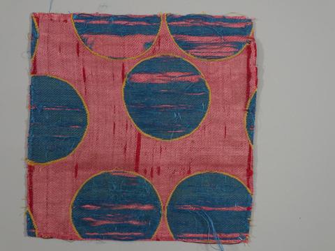 Unknown, Textile Fragment with Circles, 17th century
