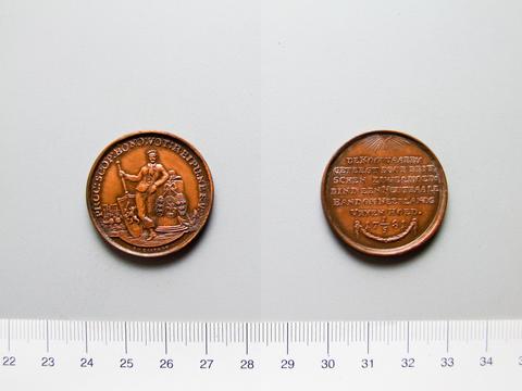 Board of Revenue, Medal of Protest to British, 1781