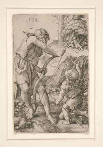 Lucas van Leyden, Lamech and Cain, 1524