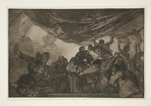 Francisco Goya, Disparate claro (Clear Folly), pl. 15 from the series Los disparates (The Follies/Irrationalities), ca. 1816–1823, published 1864