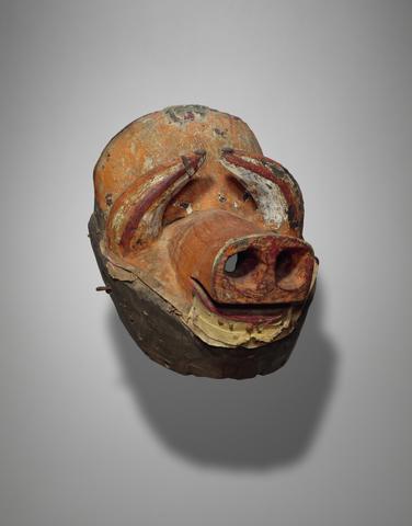 Mask Representing a Pig, mid-20th century