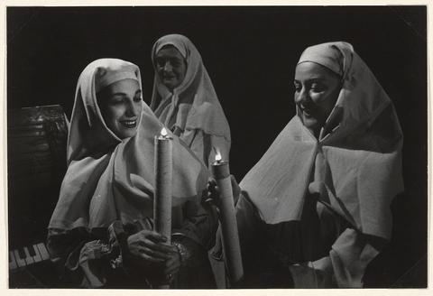 W. Eugene Smith, Three Nuns, from the series Metropolitan Opera, 1952–53