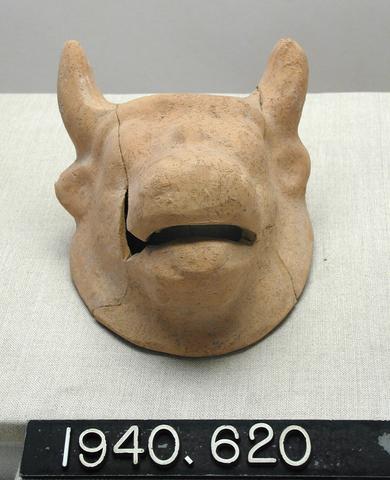 Unknown, Terracotta Bull's Head, 3rd century A.D.