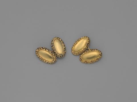 Unknown, Pair of cuff links, 1830–50