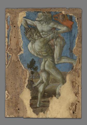Matteo di Giovanni, Hercules Slaying Antaeus, ca. 1470