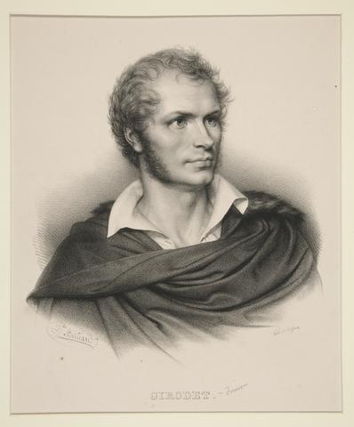 Zéphirin Félix Jean Marius Belliard, Portrait of Girodet, early 19th century