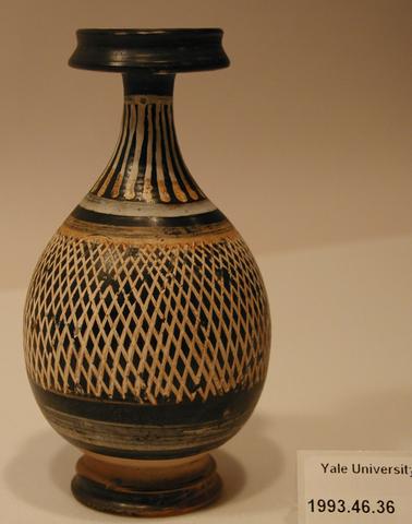 Unknown Greek, Gnathian ware bottle, 320–300 B.C.