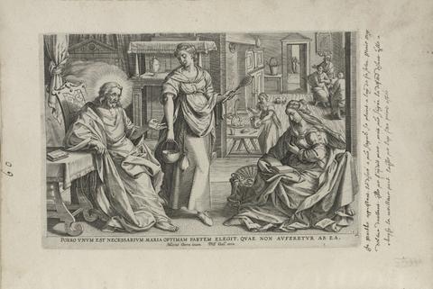 Unknown, Christ in the House of Martha, 16th century