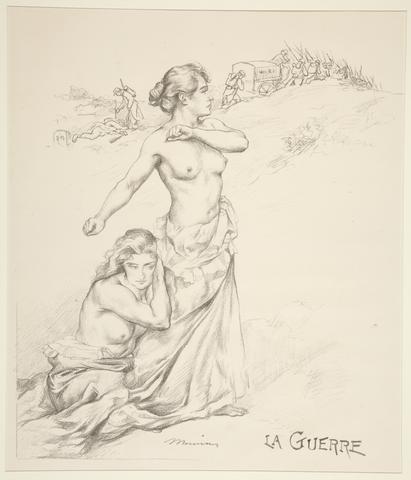 Charles Maurin, La Guerre, n.d.