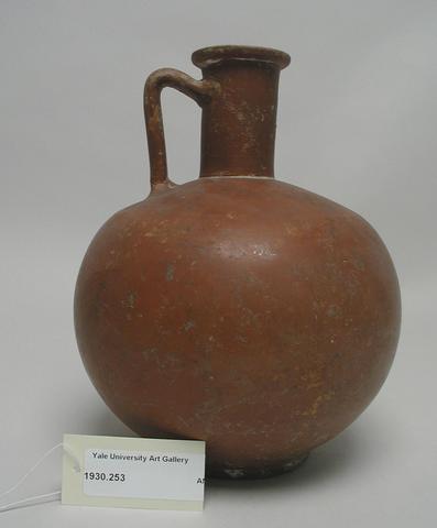 Jug, red ware, 2nd or 1st century B.C.