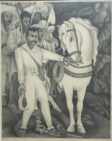 Diego Rivera, Zapata, 1932