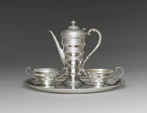 Reed and Barton, Coffee Service, "Modernist" Pattern, 1928–29