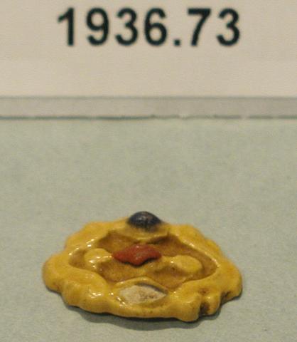 Unknown, Faience ring bezel, 1558–1200 B.C.
