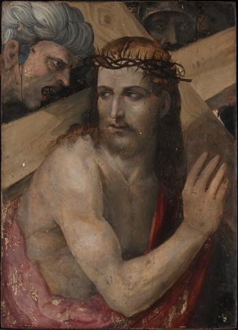 Marco Bigio, Christ bearing the Cross, ca. 1530