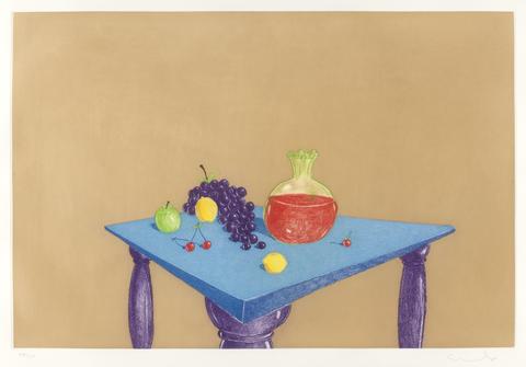 George Condo, Table, 1989