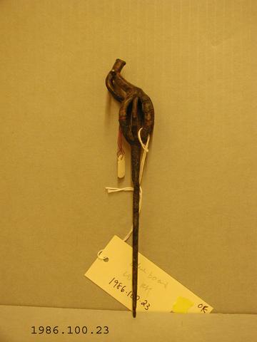 Unknown, Pin with Ibex Head and Cage Finial, 10th–7th century B.C.E. or modern