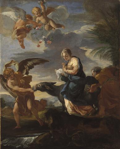 Carlo Maratti, The Flight into Egypt, ca. 1700