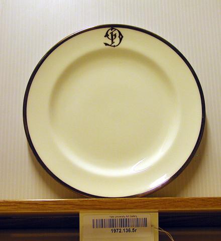 Cauldon, Limited, 18 Luncheon Plates : Silver Mounted Dinner Service, 1905–20