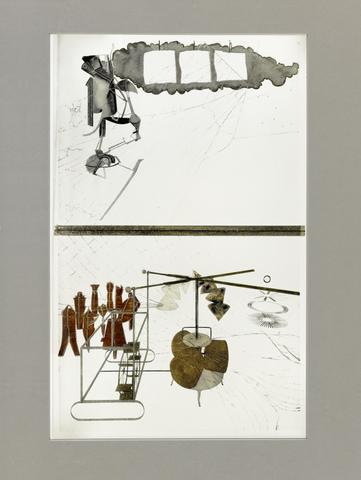 Marcel Duchamp, Little Large Glass: The Bride Stripped Bare by Her Bachelors, Even., mid-20th century