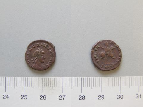Honorius, Flavius, Emperor of Rome, 1 Nummus of Honorius, Flavius, Emperor of Rome from Milan, 393–423