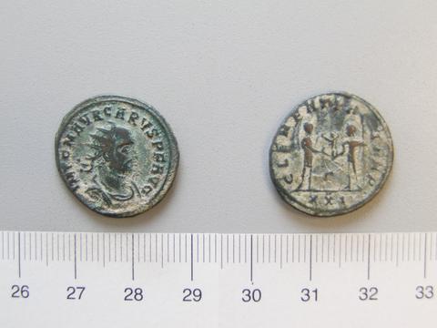 Carus, Emperor of Rome, Antoninianus of Carus, Emperor of Rome 282 283 from Cyzicus, A.D. 282–83
