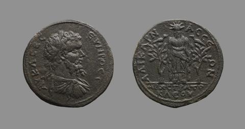 Septimius Severus, Emperor of Rome, Coin of Septimius Severus, Emperor of Rome from Halicarnassus, 193–211