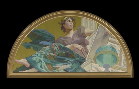 Henry Siddons Mowbray, Muse of Astronomy, 1893