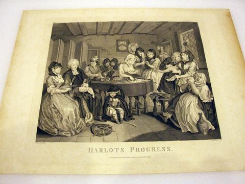 Thomas Cook, The Harlot's Progress, Plate 6, Published 1798