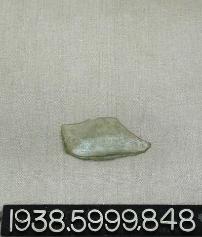 Glass fragment, A.D. 100–256