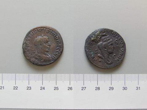 Philip, the Arabian, Emperor of Rome, Dupondius of Philip I, Emperior of Rome from Antioch, 246–49