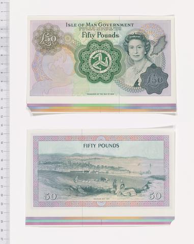 Isle of Man Government, 50 Pounds of Isle of Man Government from Isle of Man, 1983