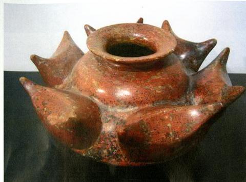 Unknown, Jar with Cut Maguey Leaves, 300 B.C.–A.D. 300