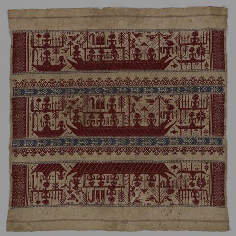 Unknown, Ritual Weaving (Tampan), mid-17th to 18th century