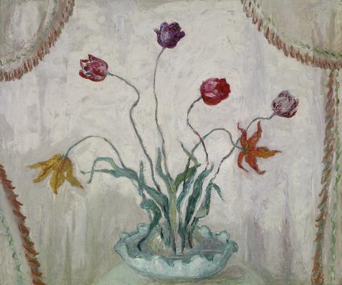 Florine Stettheimer, Bowl of Tulips, 20th century