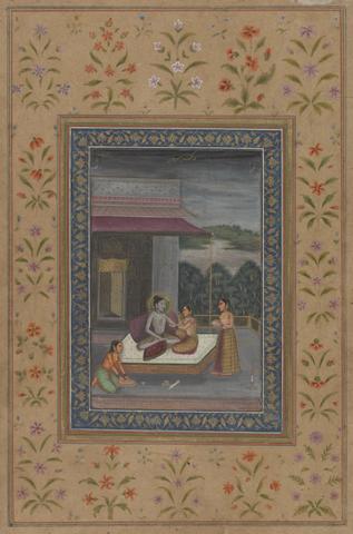 Unknown, Raga Bhairava, from a Garland of Musical Modes (Ragamala) manuscript, 18th century