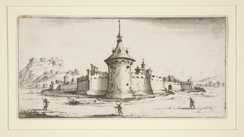 Israël Henriet, A Bastion, or A Fortification, ca. 1635
