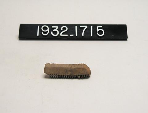 Unknown, Wooden Comb, ca. 323 B.C.–A.D. 256