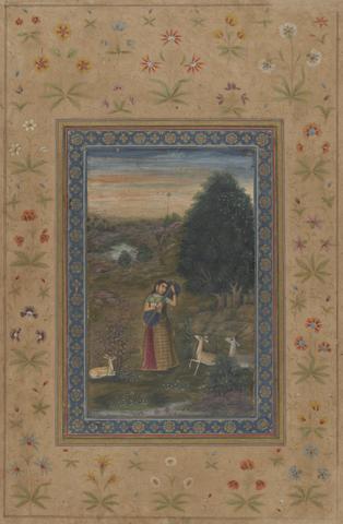 Unknown, Ragini Todi, from a Garland of Musical Modes (Ragamala) manuscript, 18th century