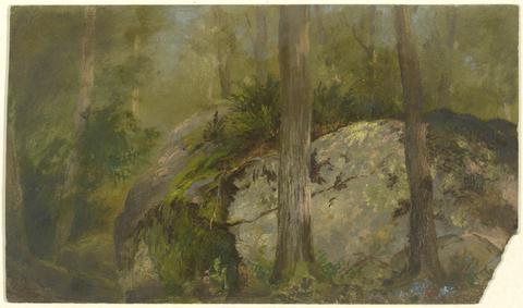 John Ferguson Weir, Forest Scene, n.d.