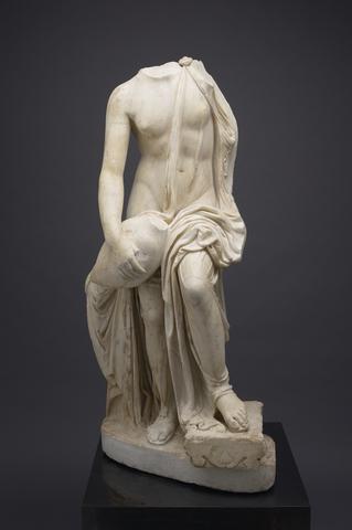 Roman copy of a Greek original by Timotheos, Marble statue of Leda and the Swan, copy of a Greek original by Timotheos, ca. 370 B.C., ca. 370 B.C. (original); 2nd century A.D. (copy)