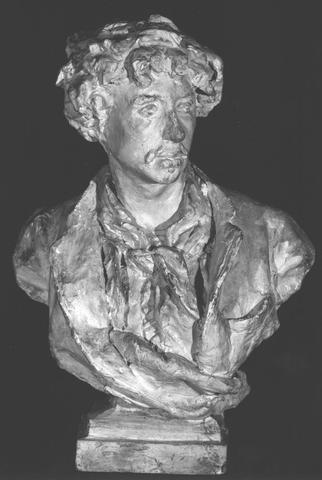 Jean-Baptiste Carpeaux, Portrait Bust of Charles Garnier (1825–1898), 1868–69