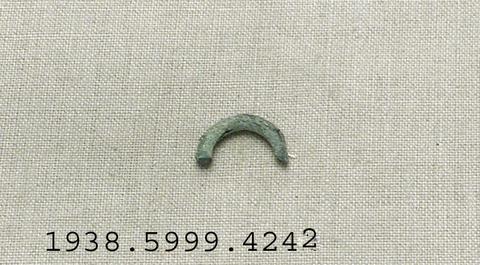 Unknown, Bronze ring shaped fragment, ca. 323 B.C.–A.D. 256