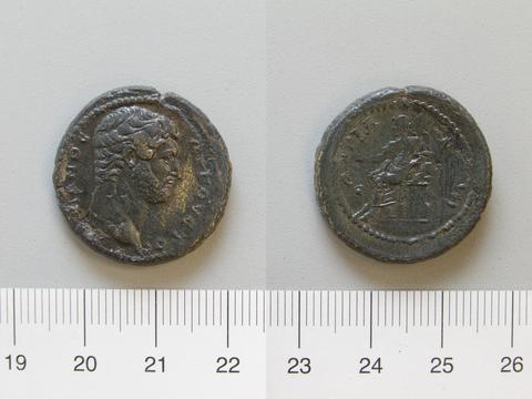 Hadrian, Emperor of Rome, Coin of Hadrian, Emperor of Rome from Hadrianeia, A.D. 117–38