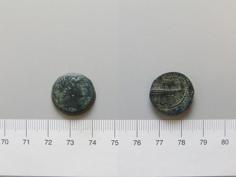 Demetrius I Soter, King of the Seleucid Empire, Coin of Demetrius I Soter, King of the Seleucid Empire from Tyre, 154/153 B.C.