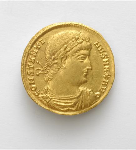 Constantine I, Emperor of Rome, Solidus of Constantine I, Emperor of Rome from Nicomedia, 335
