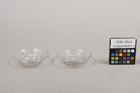 Boston and Sandwich Glass Works, Set of two dishes, 1825–35